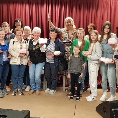 Delavnica kvačkanja bombažnih košaric